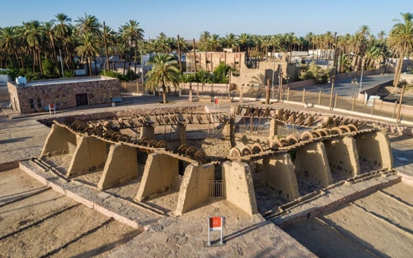 Hadaj well, the oldest and largest water well in the Kingdom, Tayma Governorate. (SPA)