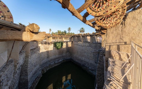 Local image of Hadaj well in Tayma governorate, Tabuk Province. (SPA)