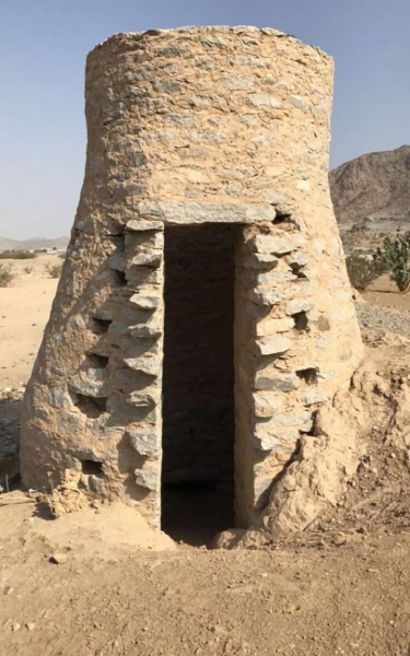 Remains of some components of Ain Zubaidah. (SPA)