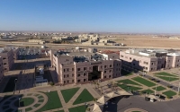 Aerial view of the buildings of Tabuk University. (SPA )