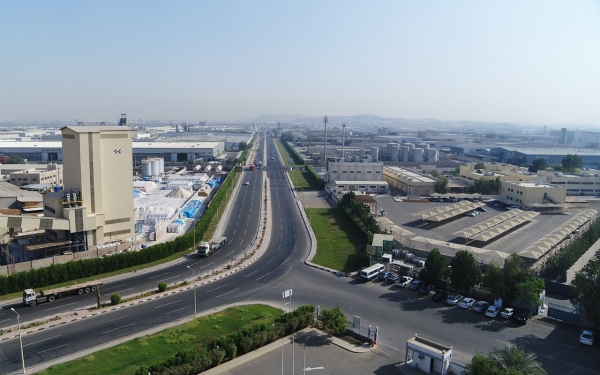 Aerial view of Jeddah Third Industrial City. (SPA)