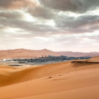 Shaybah Field in ar-Rub&#039; al-Khali (Empty Quarter) Desert. (SPA)