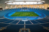 King Fahd Sport City Stadium from the inside. (Media Center of the Ministry of Sport)