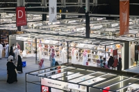 Publishing house booths at the Riyadh International Book Fair. (Ministry of Culture)