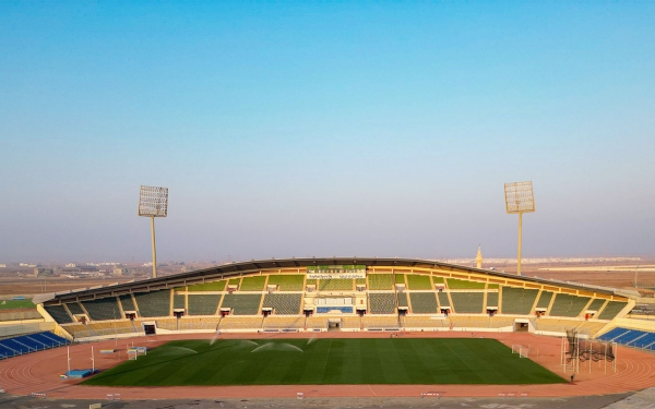 King Khalid Sports City Stadium in Tabuk. (SPA)