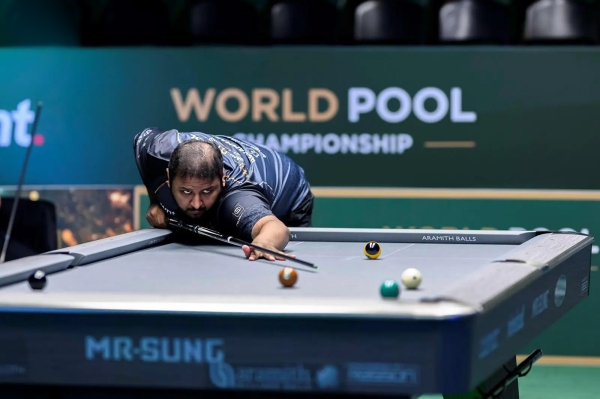 One of the World Pool Championship competitions. (SPA)