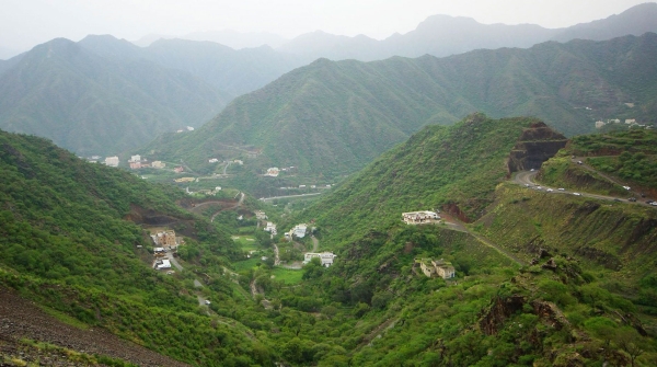 As-Sudah Peaks in Aseer Province. (Saudipedia)