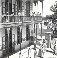 Al-Falah Private Schools in Jeddah, 1955. (Al-Falah Private Schools)