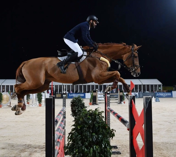 One of the international showjumping competitions. (SPA)