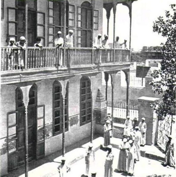 Al-Falah Private Schools in Jeddah, 1955. (Al-Falah Private Schools)