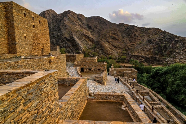 Dhee Ain Heritage Village in al-Mikhwah Governorate, al-Bahah Province. (SPA)