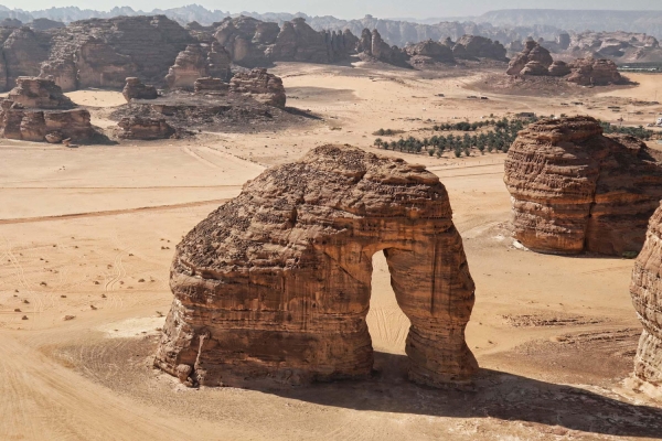 Elephant Rock in al-Ula. (SPA)