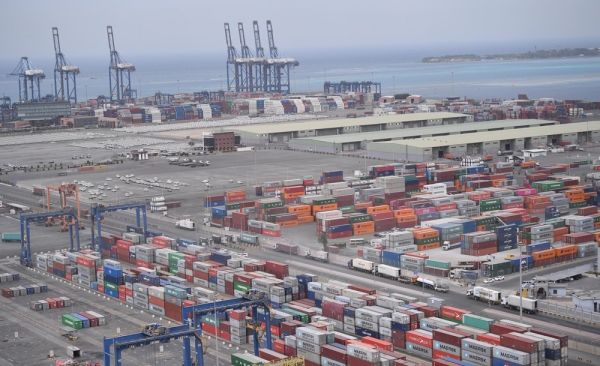 Aerial view of Jeddah Islamic Port. (SPA)