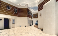 Some of the buildings in al-Muftaha Village in Abha. King Abdulaziz Foundation for Research and Archives (Darah)