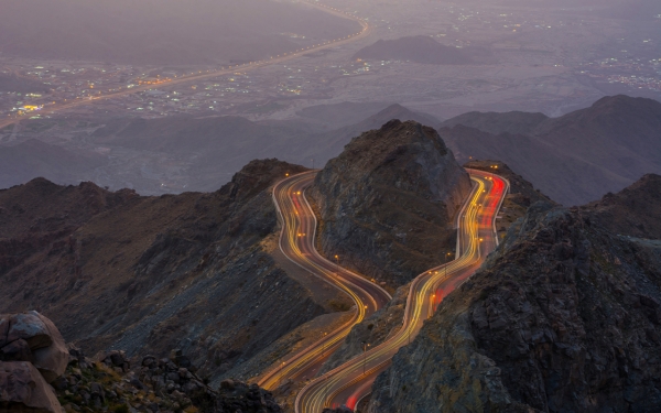 Aqabat al-Hada in Taif. (SPA)