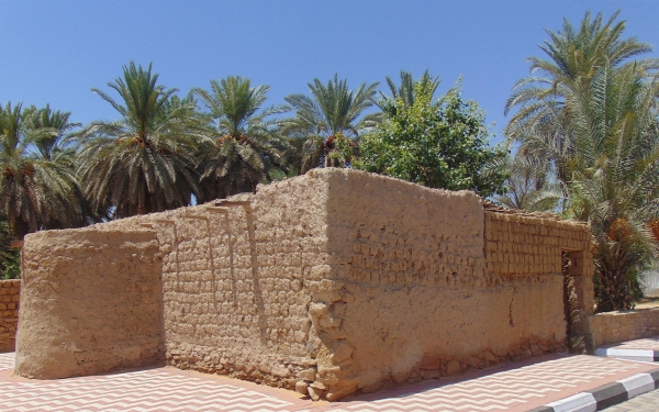 Al-Fuwaih Mosque, located in al-Safa neighborhood in Sakaka City, al-Jawf. (SPA)