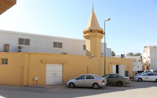 Al-Oudah mosque minaret in Diriyah Governorate (SPA).