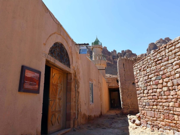 Located in the vicinity of Musa Bin Nusayr Castle, al-Izam Mosque is one of the mosques targeted by the Project for the Development of Historical Mosques. (SPA)