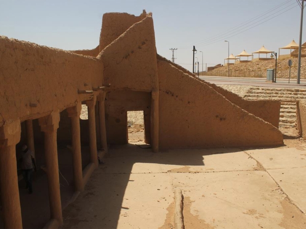 Al-Roasa historical mosque in al-Majma&#039;ah (SPA).