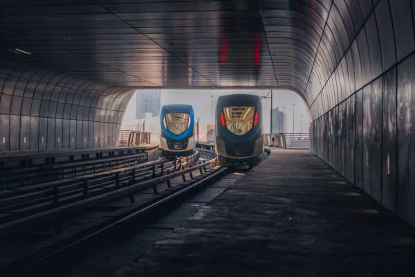 One of the Riyadh Metro stations. (Royal Commission for Riyadh City)