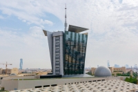 Building of the Communications, Space, and Technology Commission in Riyadh. (SPA)