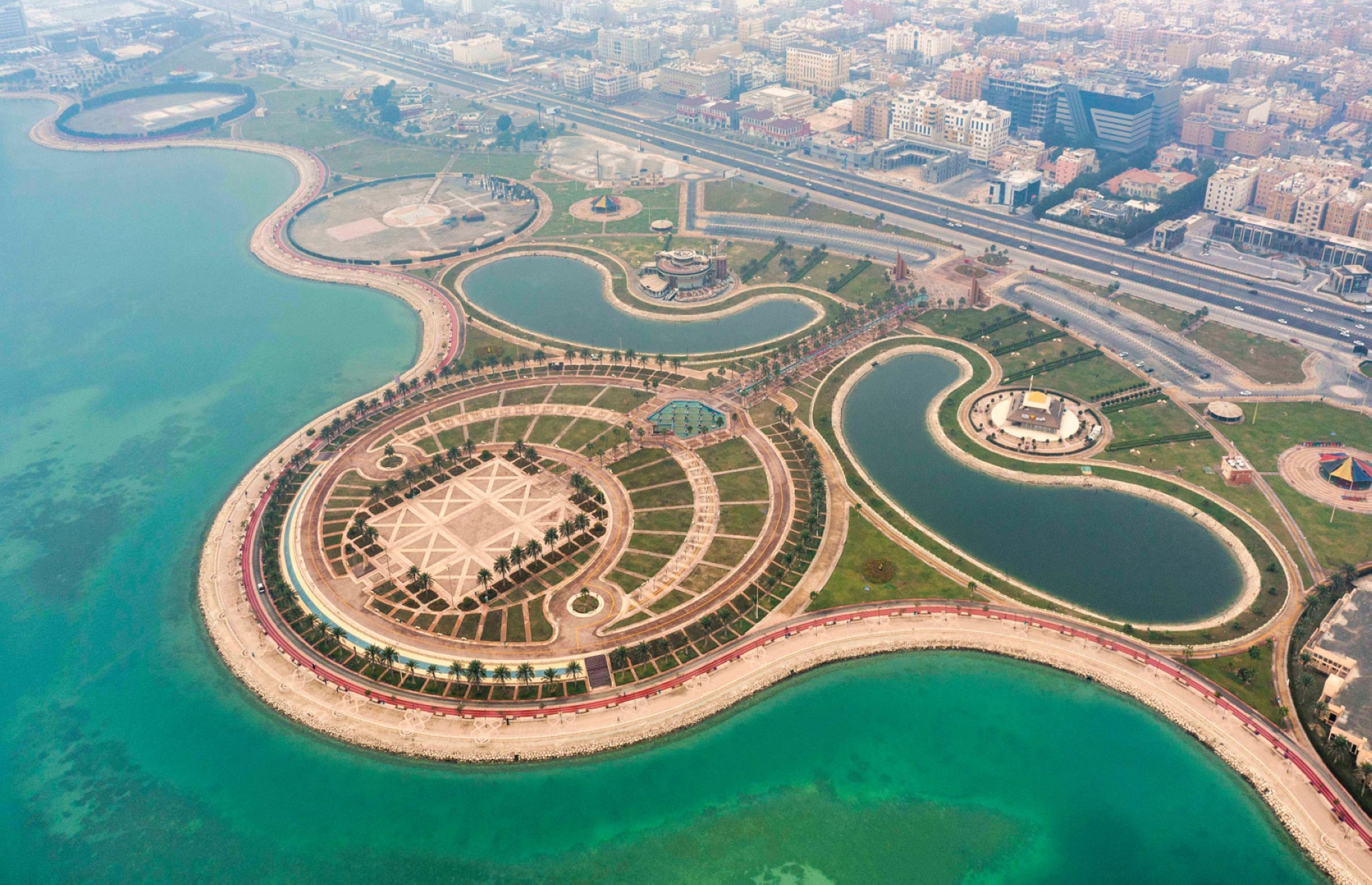 Al-Khobar Corniche. (Media Center of the Saudi Arabian Football Federation)