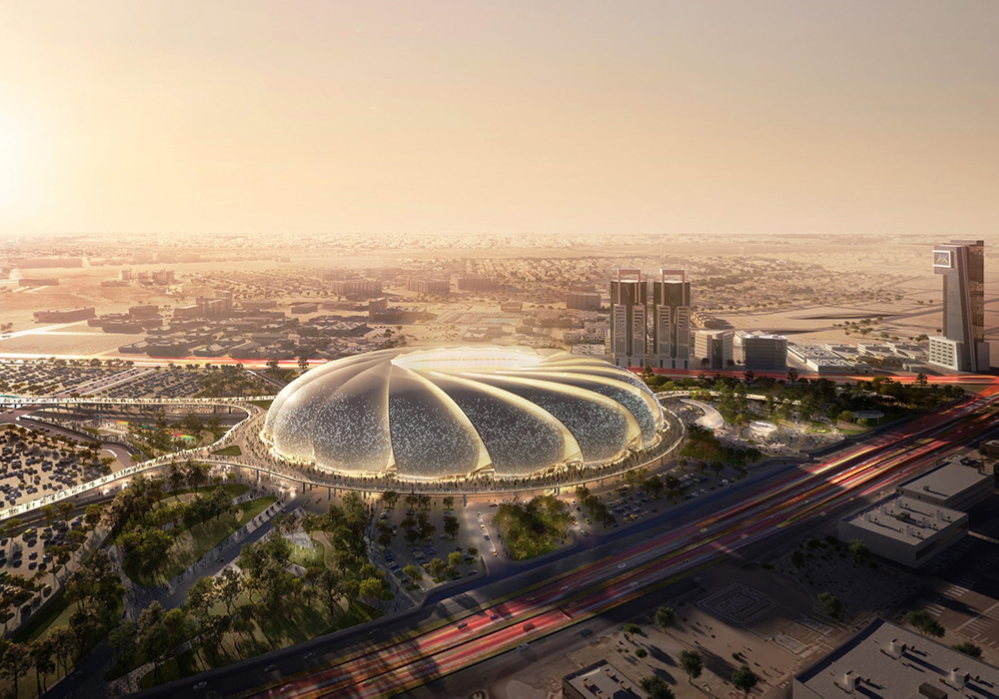 Aramco Stadium. (Saudi Arabian Football Federation Media Center)