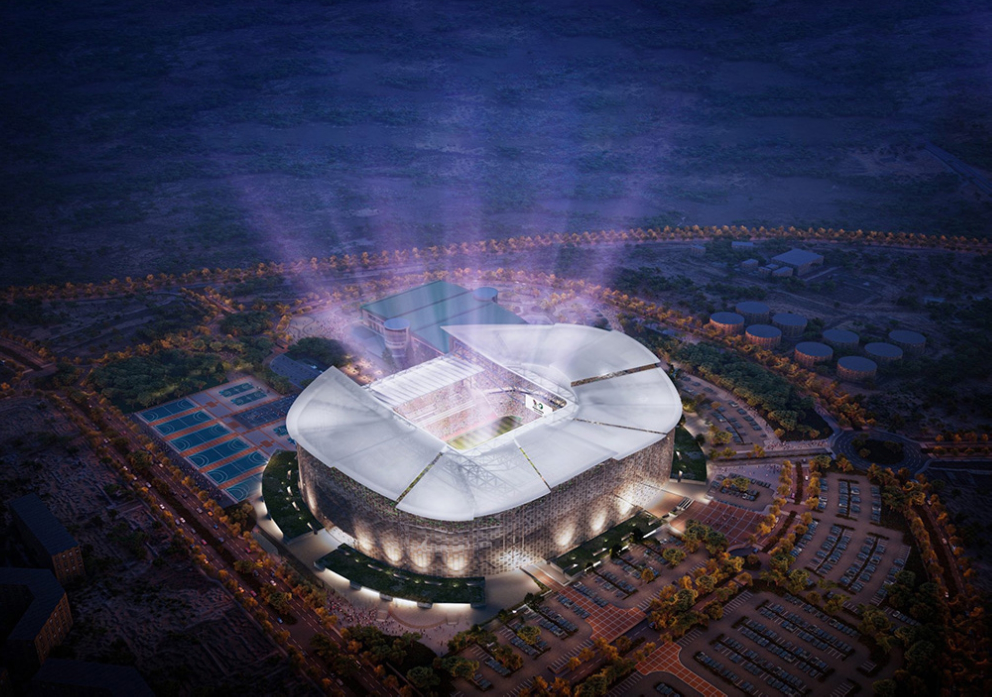 King Khalid University Stadium. (Saudi Arabian Football Federation Media Center)