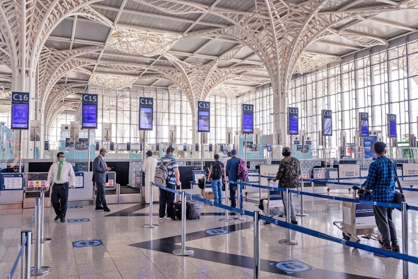 Prince Mohammed Bin Abdulaziz International Airport in al-Madinah al-Munawwarah. (SPA)