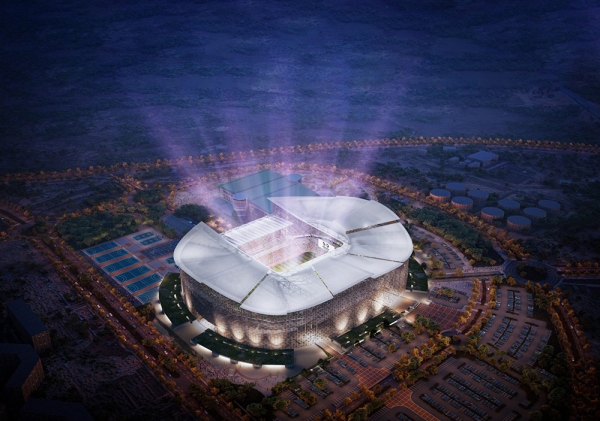 King Khalid University Stadium. (Saudi Arabian Football Federation Media Center)