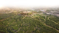 Imaginary designs of King Salman International Stadium and its sports facilities. (SPA)