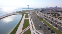 Aerial view of al-Khobar City in the Eastern Province. SPA. (King Abdulaziz Foundation for Research and Archives (Darah))