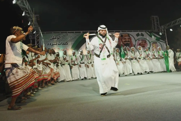 The Sword Dance is one of the traditional dances in Jazan Province. (SPA)