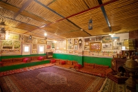 A model of the traditional Aseeri Majlis in the Generations Heritage Museum in Abha City. (Saudipedia)