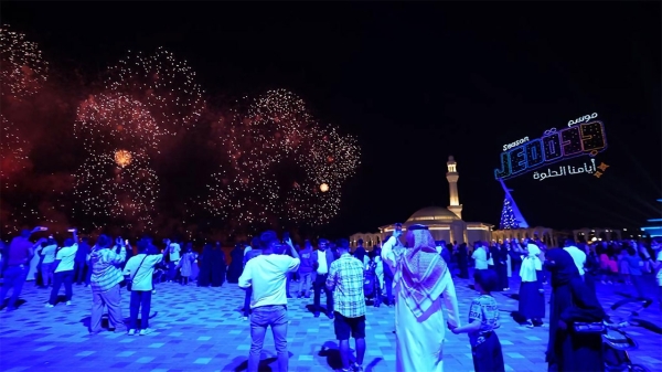Fireworks at Jeddah Season. (SPA)