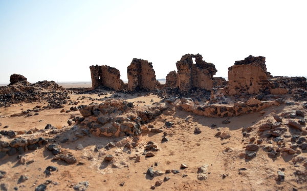 Stations of the Old Basra Pilgrimage Route in Qassim Province. (SPA)