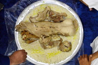 Saleeg dish made from Egyptian rice. (SPA)