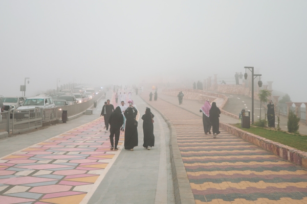 Al-Dabbab Walkway in Abha. (Saudipedia)