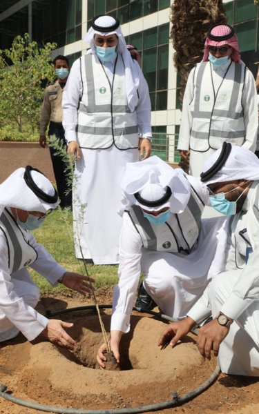 Increasing afforestation projects under the Initiative to Develop Preparedness for Drought in the Kingdom. (The Media Center of National Center for Vegetation Development and Desertification Combat)