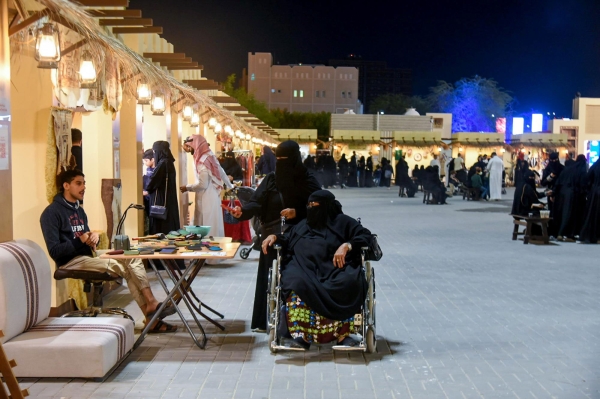 The Artisans Market at Ain Najm Park in al-Ahsa Governorate, Eastern Province. (SPA)