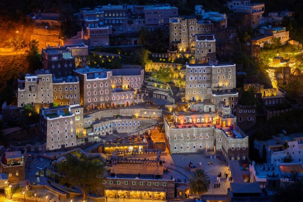 Heritage buildings in Rijal Village, Aseer Province. (SPA)