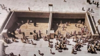 Old entrance to Zamzam well in the Grand Mosque. (SPA)