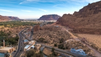 Aerial image of al-Ula Governorate. (Ministry of Culture)