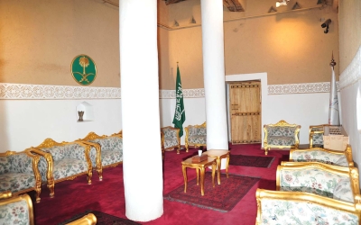 Internal view of al-Masmak Palace. (SPA)