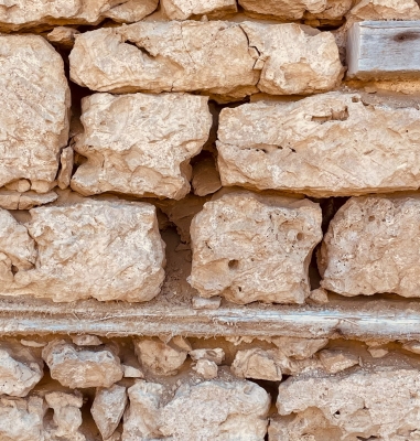 Stone construction is one of the methods used for building traditional houses in the Kingdom. (Saudipedia)