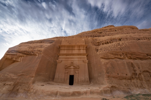 Hegra Tombs in al-Ula Governorate date back to the Nabataean era. (SPA)