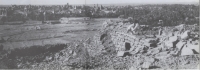 Diriyah markets, in the First Saudi State, were located on both sides of Wadi Hanifah. Gerard Leachman. 1912. (King Abdulaziz Foundation for Research and Archives (Darah))