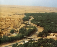 Diriyah, to which Ahmed Bin Atwah moved at the request of its rulers to teach, before the establishment of the First Saudi State. (King Abdulaziz Foundation for Research and Archives (Darah))