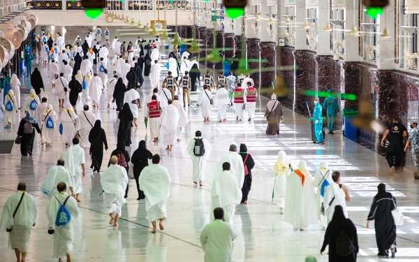 Al-Masa&#039;a at the Grand Mosque in Makkah al-Mukarramah. (Saudipedia)