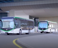 One of the bus routes in Riyadh City. (RCRC Media Center)